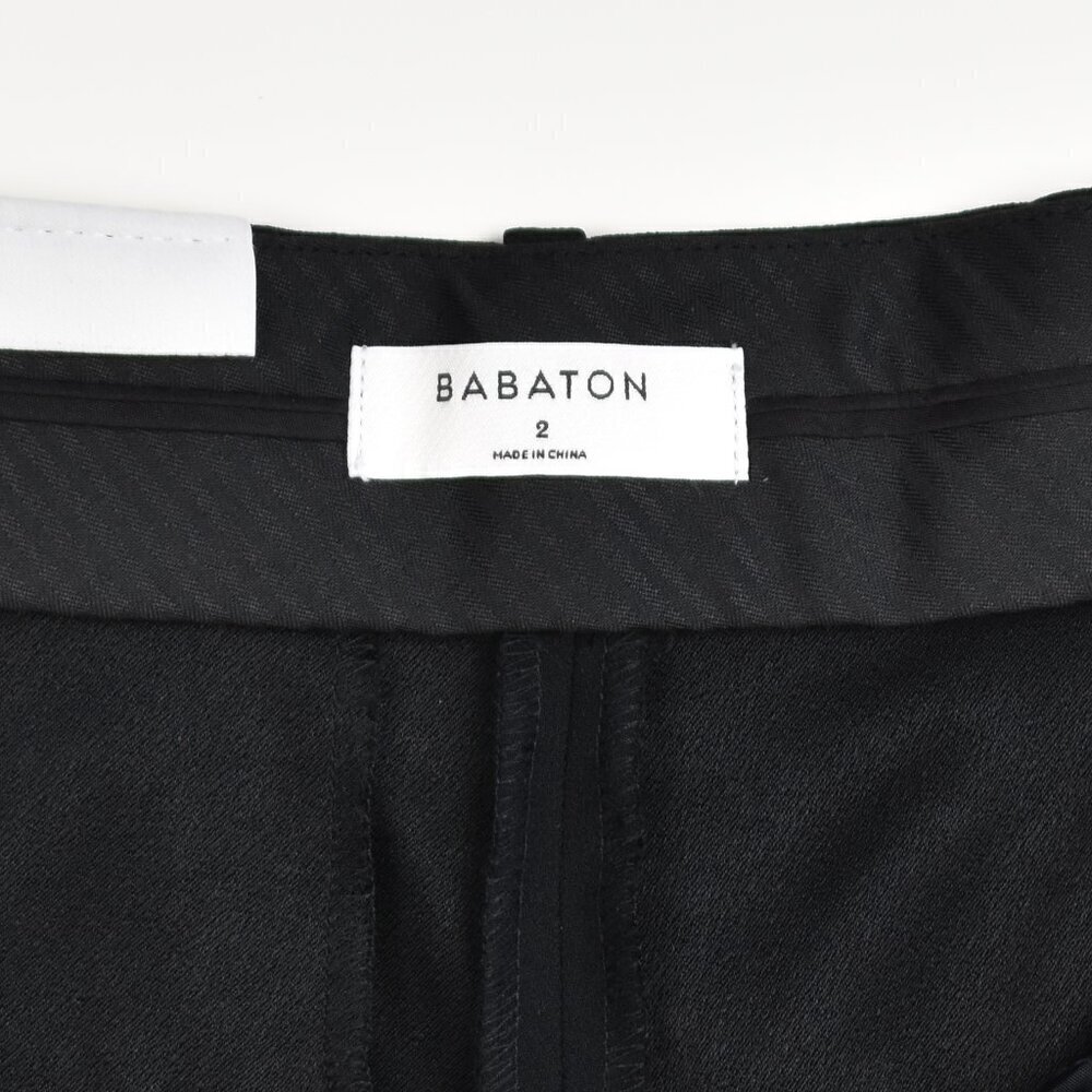 Babaton SADIKI Stripe Wide Leg Pants NEW - 2 - Picture 7 of 8